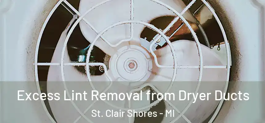  Excess Lint Removal from Dryer Ducts St. Clair Shores - MI